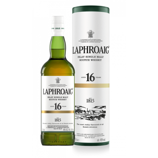 Laphroaig 16 Year Islay Single Malt Scotch 16 year 750 ml - Cork & Mash