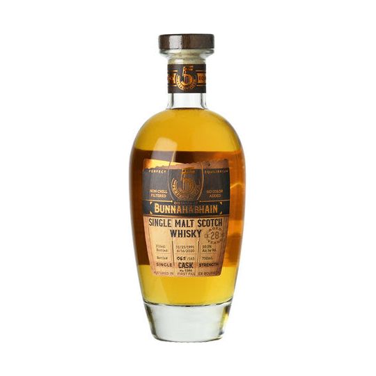 The Perfect Fifth Bunnahabhain Single Malt Single Cask Strength Malt Scotch 28 year 750 ml - Cork & Mash