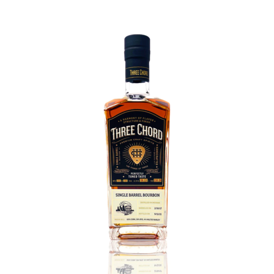 Three Chord Single Barrel Bourbon NEW 750 ml - Cork & Mash