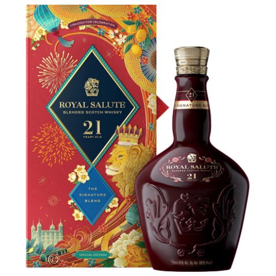 Chivas Regal Royal Salute Chinese New Year Limited Edition 21 year 750ml - Cork & Mash