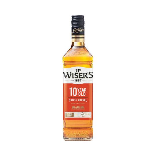 JP Wisers Triple Barrel 10 year 750ml - Cork & Mash