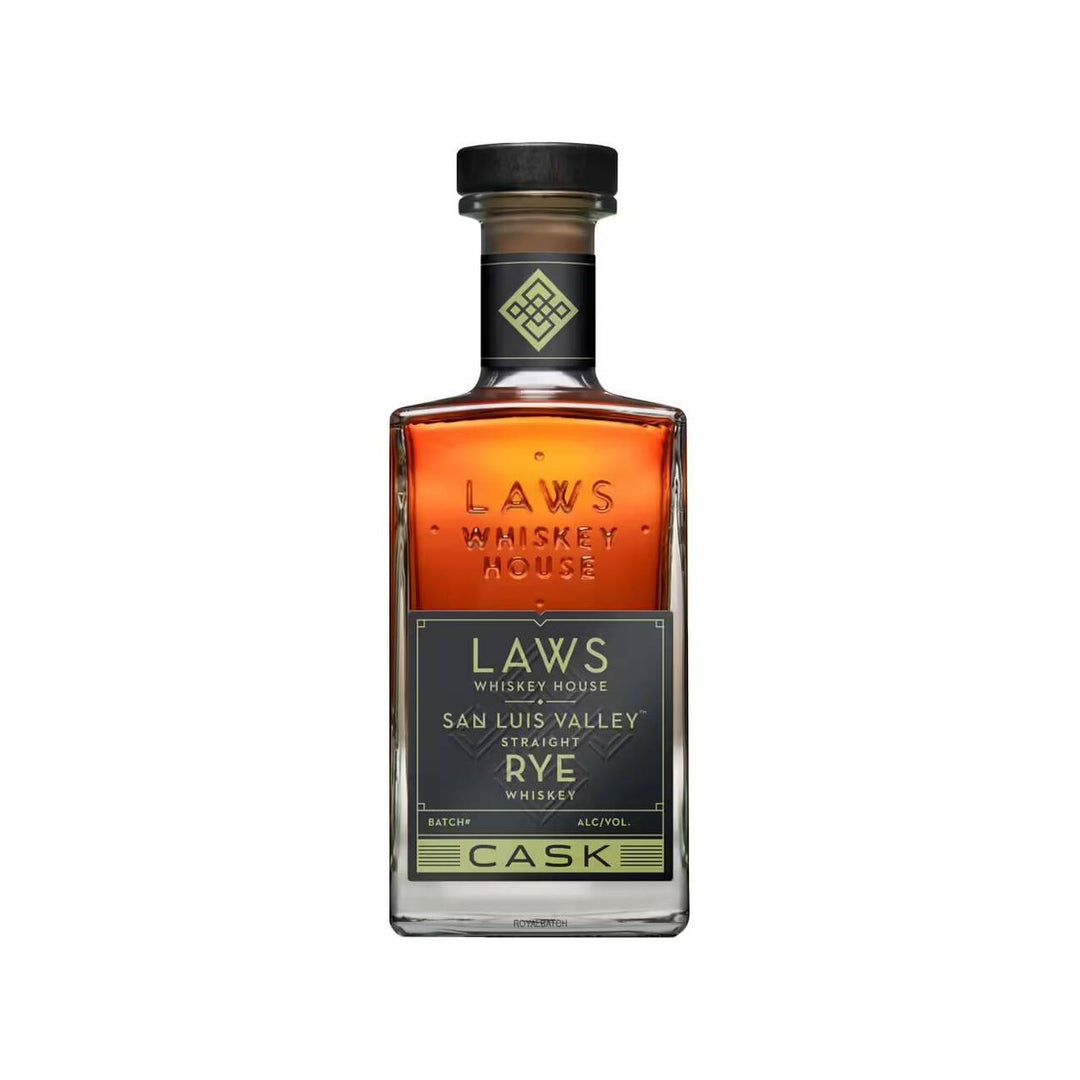 Laws Whiskey House San Luis Valley  Straight  Rye Cask  (Batch B-22) 750 ml - Cork & Mash