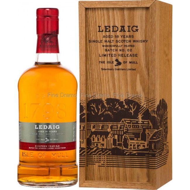 Ledaig Limited Release (Batch #2) 18 year 750 ml - Cork & Mash