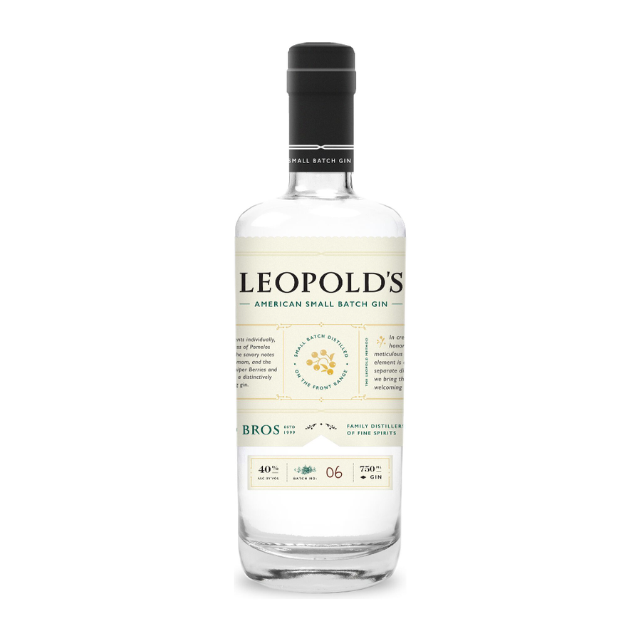 Leopolds American Small Batch Gin 750 ml - Cork & Mash