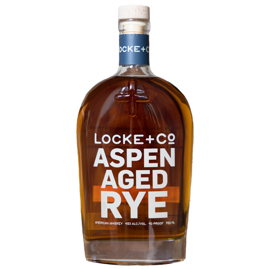 Locke Co Distillery Aspen Aged Rye 750 ml - Cork & Mash