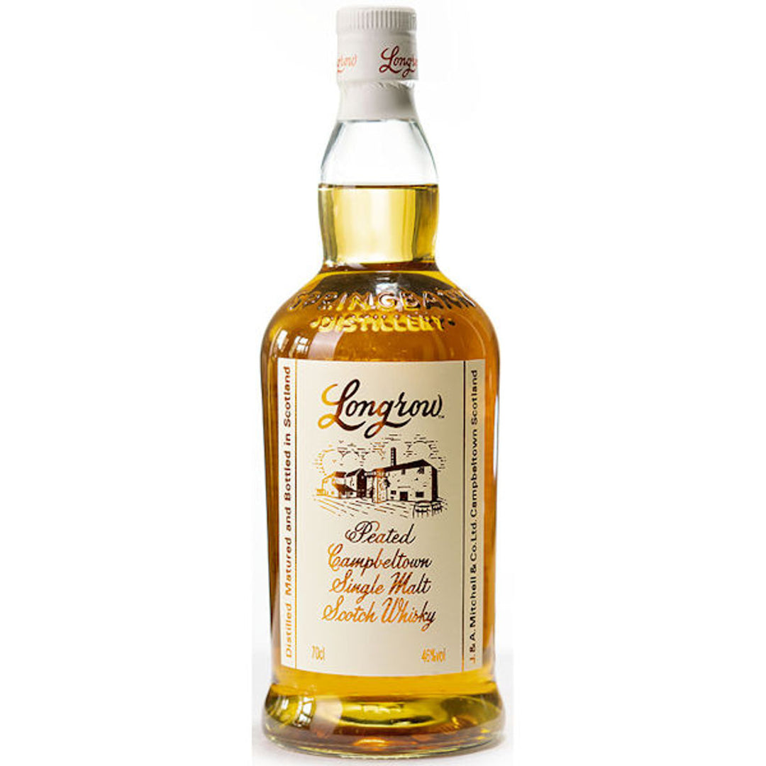 Longrow Peated Campbeltown Single Malt Scotch 700 ml - Cork & Mash