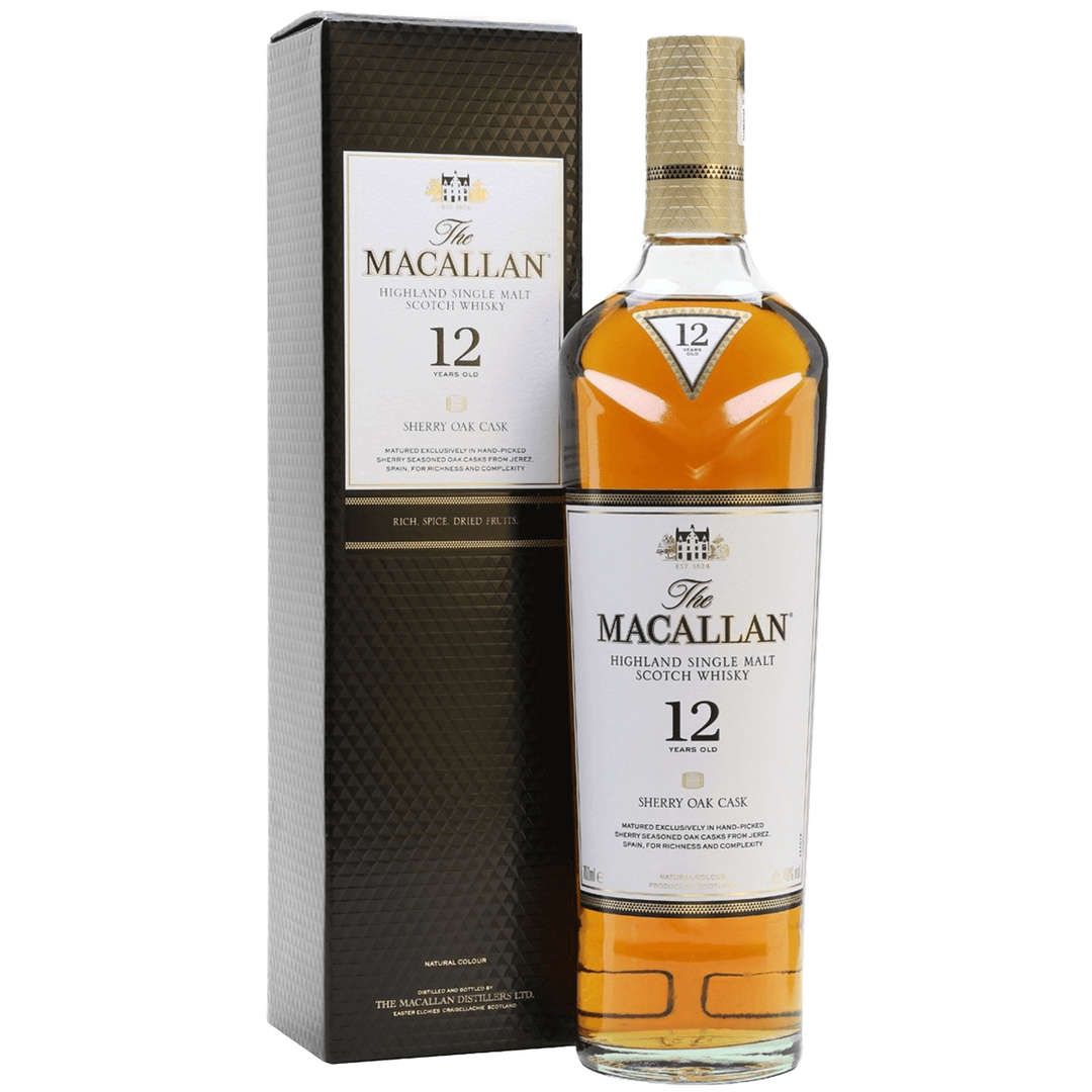 The Macallan 12 Year Old Sherry Oak 750 ml - Cork & Mash