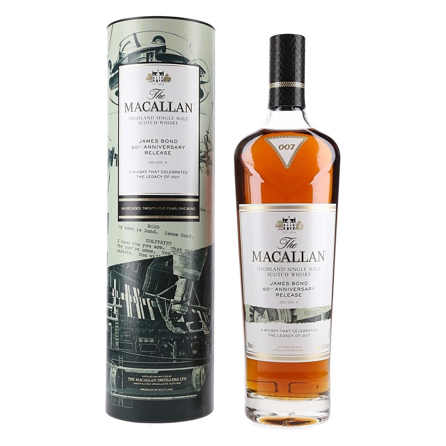 The Macallan James Bond 60th Anniversary Release Decade II 700 ml - Cork & Mash