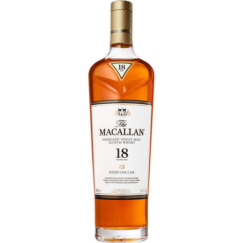 The Macallan 18 Year Sherry Oak Cask 750ml - Cork & Mash