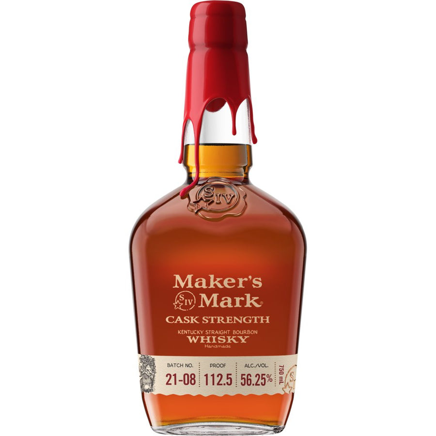 Makers Mark Cask Strength Bourbon Whisky 750ml - Cork & Mash