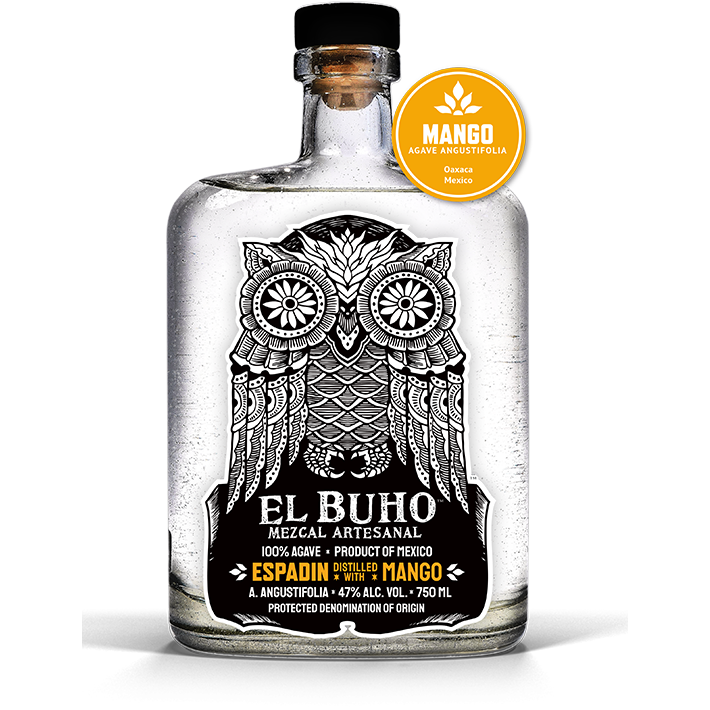 El Buho Espadin Distilled with Mango 750 ml - Cork & Mash