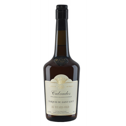 Calvados Marquis De Saint Loup 25 year 750 ml - Cork & Mash