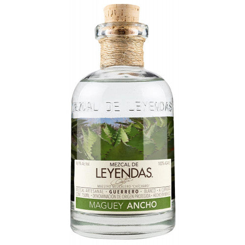 Mezcal De Leyendas Guerrero Maguey Ancho 750 ml - Cork & Mash