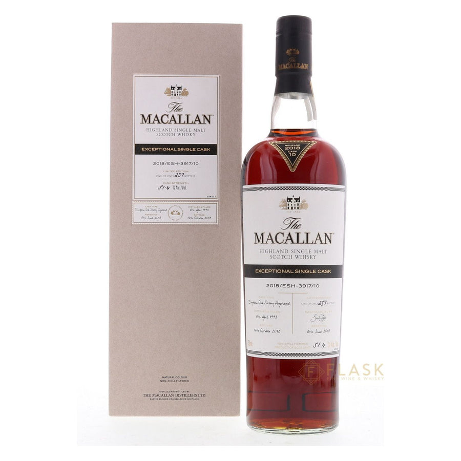 The Macallan Exceptional Single Cask 2018/ESH-3917/10 750 ml - Cork & Mash