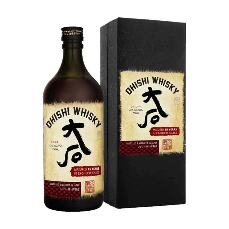 Ohishi Sherry Cask Whiskey 8 year 750 ml - Cork & Mash