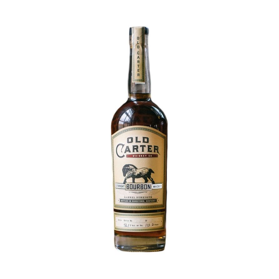 Old Carter Straight Bourbon Whiskey Barrel Strength Batch 2-CA 750 ml - Cork & Mash