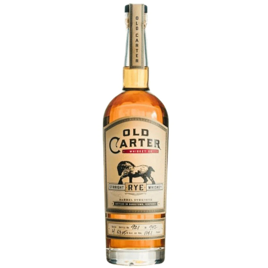 Old Carter Straight Rye Whisky Batch 5 750 ml - Cork & Mash