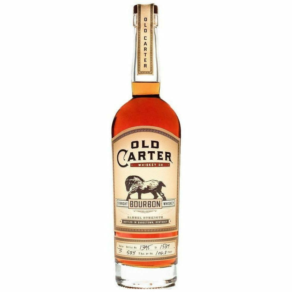 Old Carter 12 year straight American batch 3 750 ml - Cork & Mash