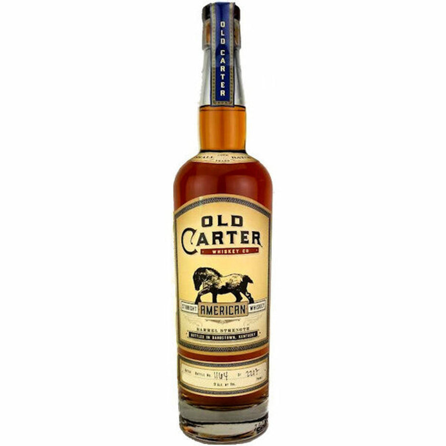 Old Carter Straight American Whiskey Batch 10 750 ml - Cork & Mash