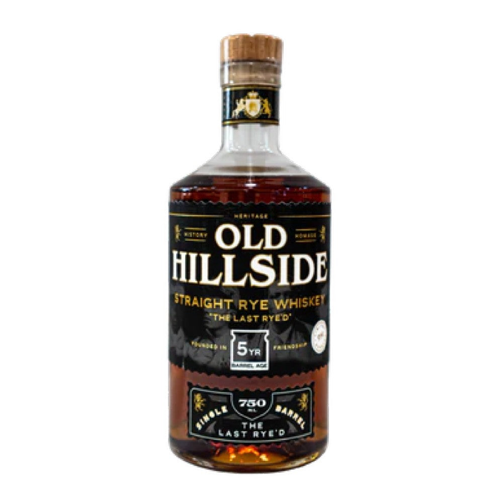 Old Hillside Straight Rye Single Barrel The Last Ryed 5 year 750 ml - Cork & Mash