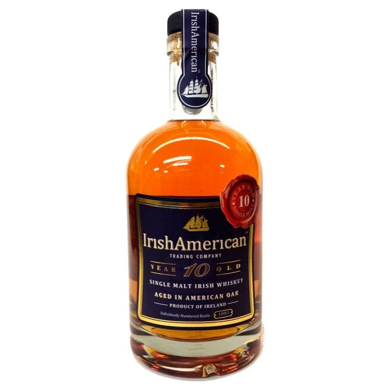 Irish American 10 yr Single Malt 750ml - Cork & Mash