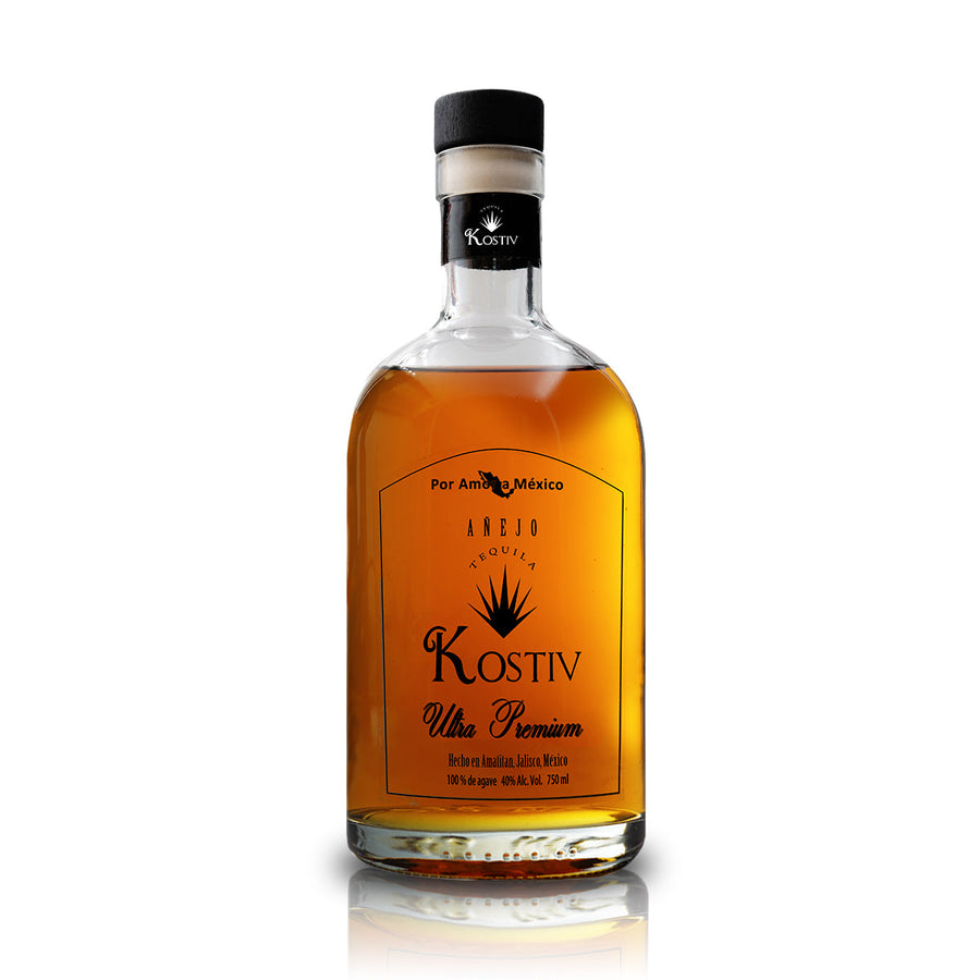 kostiv Ultra Premium Anejo 750 ml - Cork & Mash