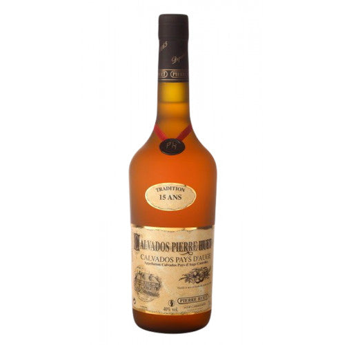 Pierre Huet Calvados Pays D' Auge 15 year 750 ml - Cork & Mash