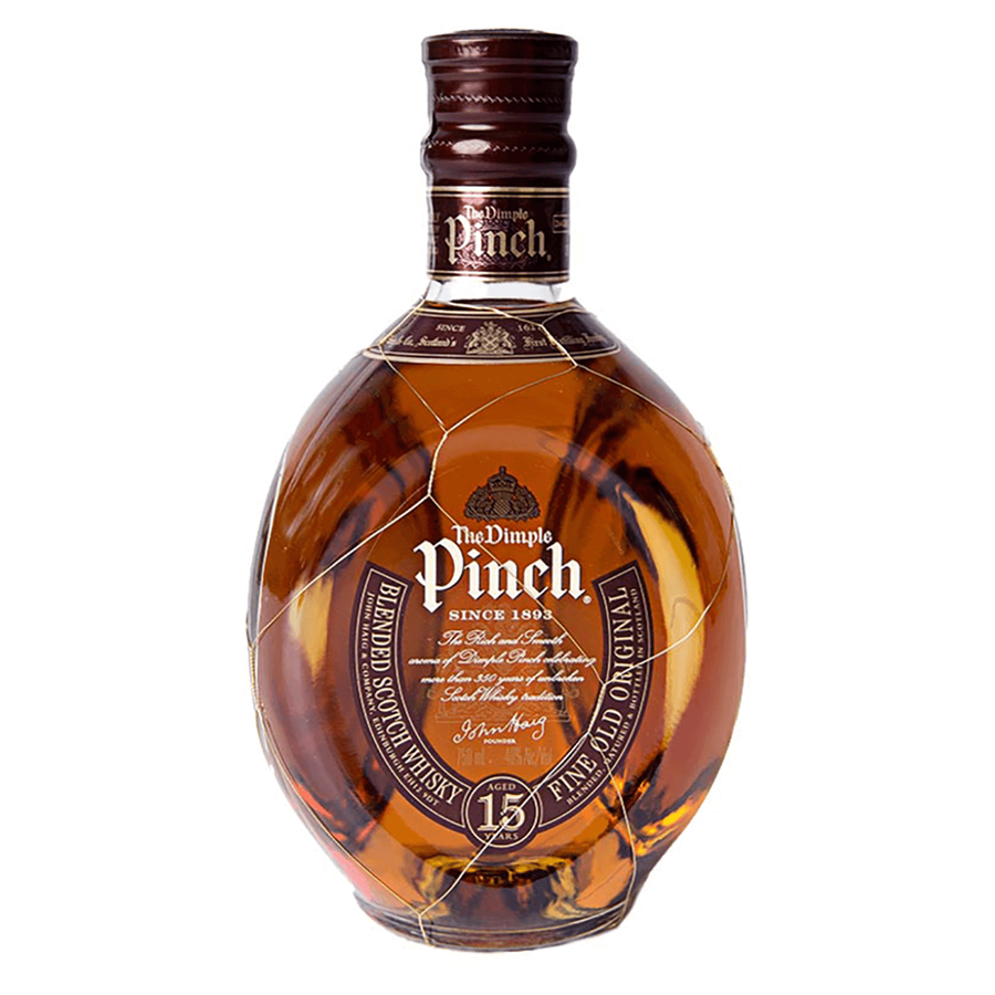 The Dimple Pinch Blended Scotch 15 Year 750ml - Cork & Mash