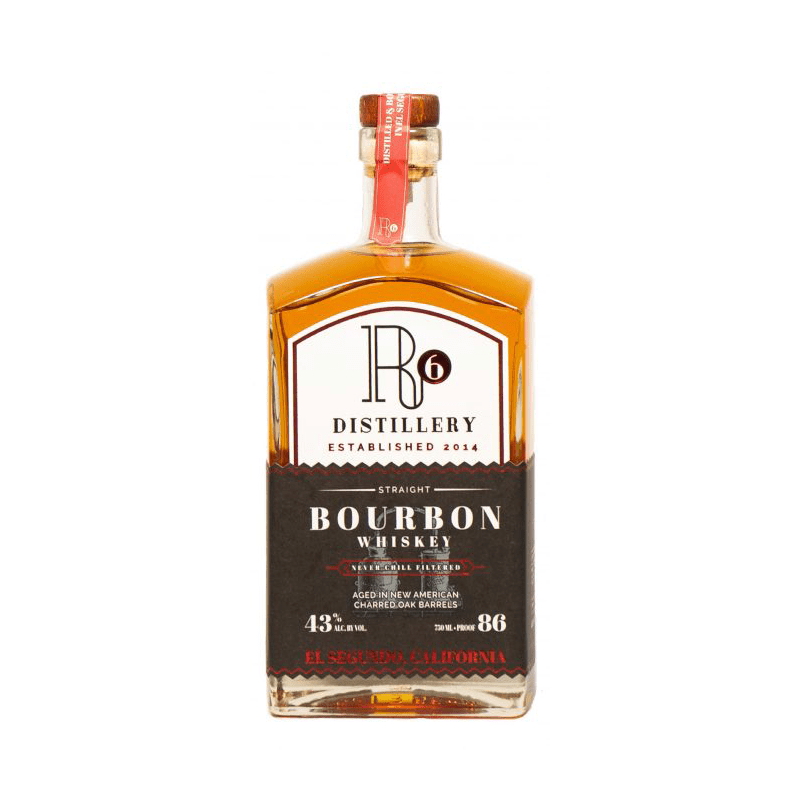 R6 Bourbon Whiskey 750 ml - Cork & Mash