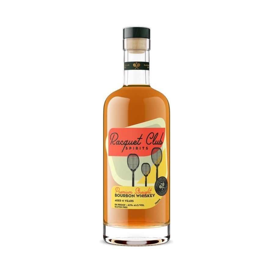 Racquet Club Spirits Premium Straight Bourbon Whiskey 4 year 750 ml - Cork & Mash