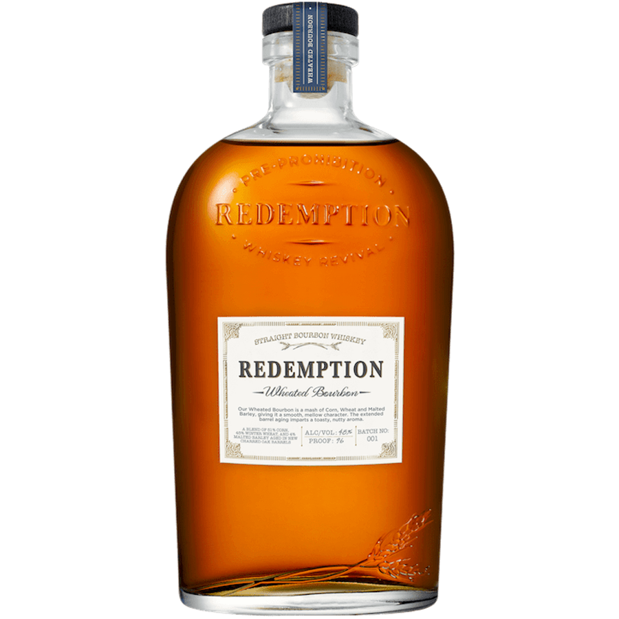 Redemption Wheated Bourbon Whiskey 750ml - Cork & Mash