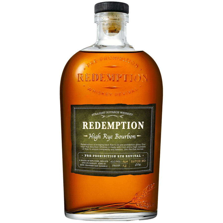 Redemption Bourbon High Rye 750 ml - Cork & Mash