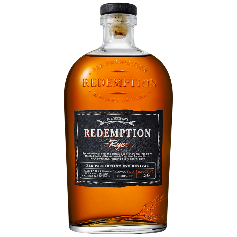 Redemption Rye Whiskey 750 ml - Cork & Mash