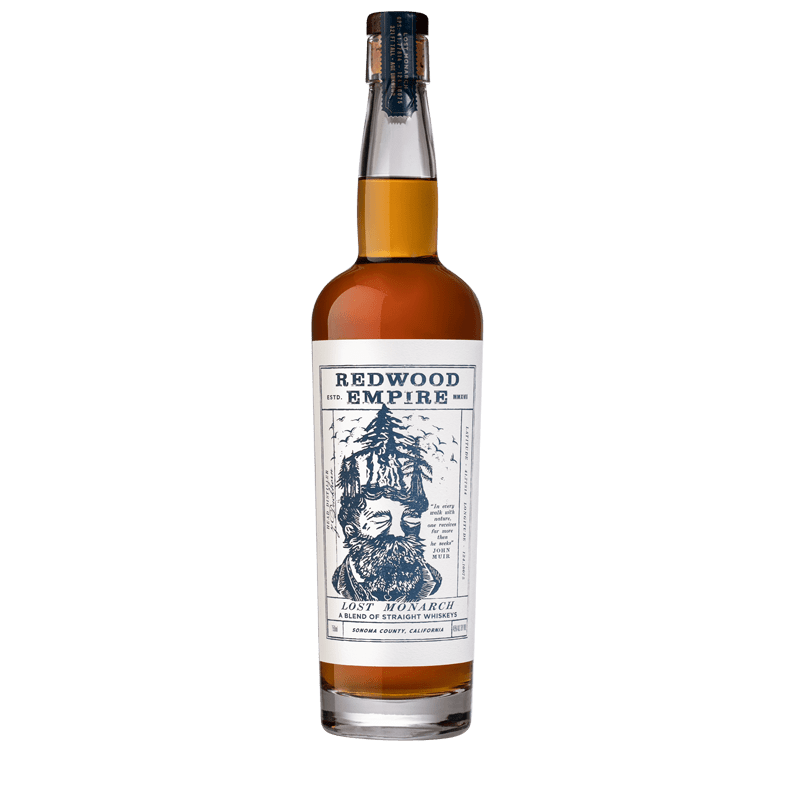 Redwood Empire Lost Monarch Blended Straight Whiskey 750 ml - Cork & Mash