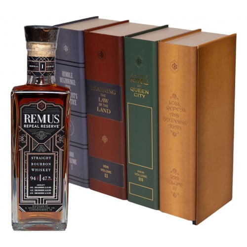 Remus Repeal Reserve Straight Bourbon Gift Pack 375 ml - Cork & Mash