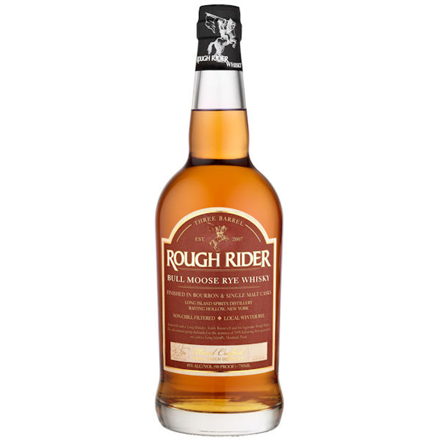 Rough Rider 'Bull Moose' Three Barrel Rye Whisky 750 ml - Cork & Mash