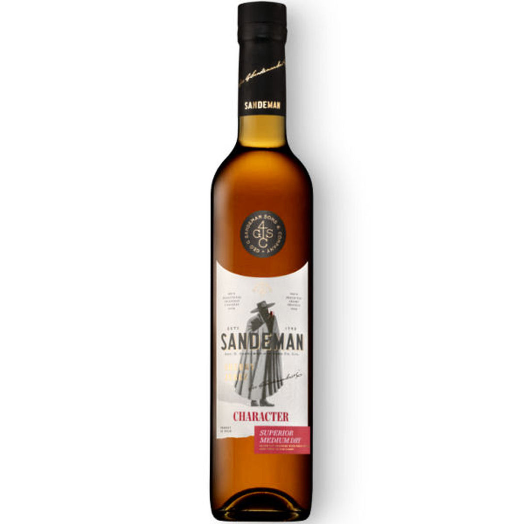 Sandeman Sherry Jerez Character Superior Medium Dry 500ml - Cork & Mash