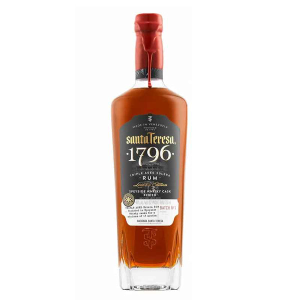 Santa Teresa 1796 Triple Aged Solera Rum 750 ml - Cork & Mash