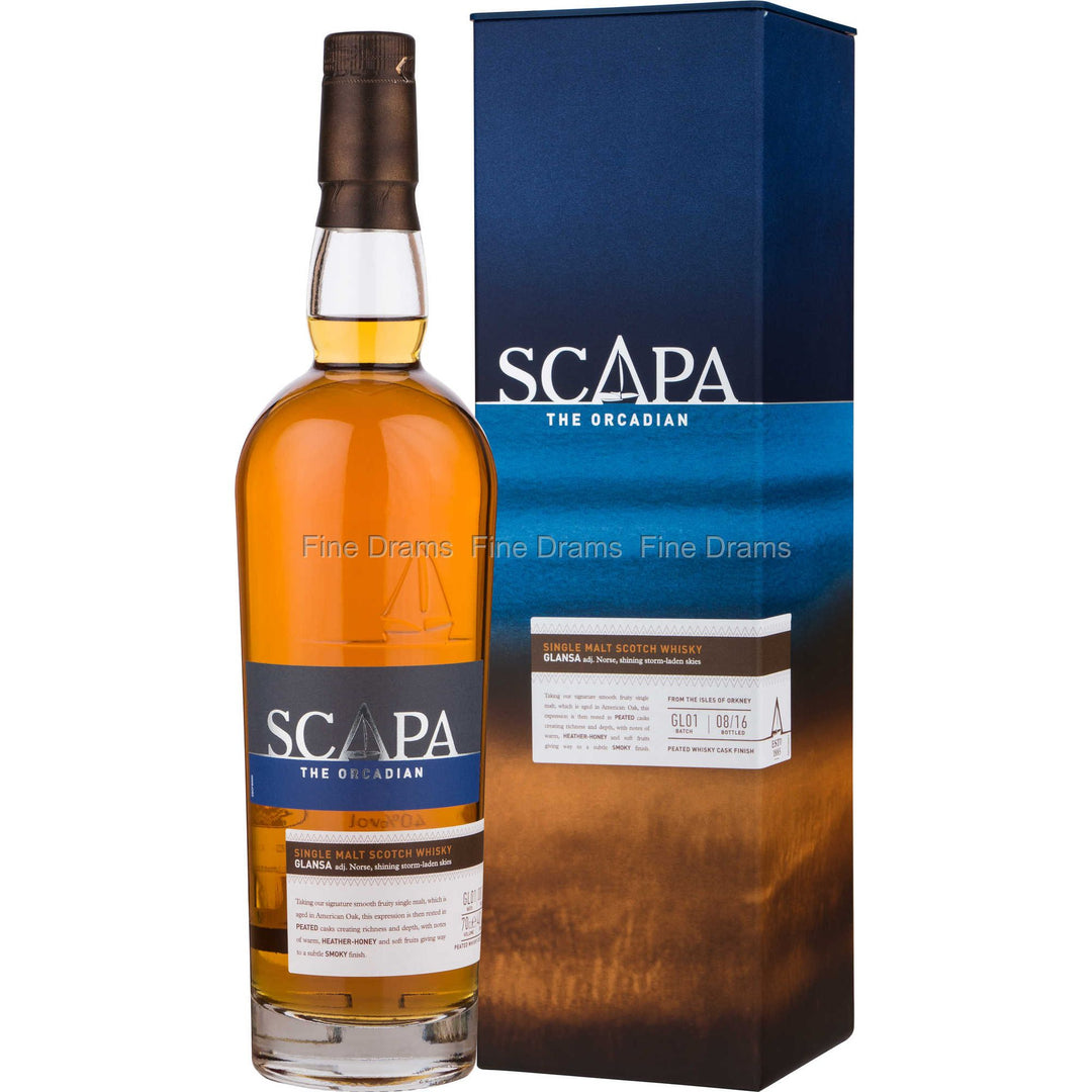 Scapa The Orcadian Single Malt Scotch Whiskey Glansa (Batch GL01) 750 ml - Cork & Mash