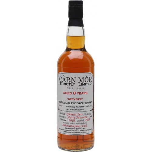 Carn Mor Strictly Limited Speyside 8 Year Single Malt 750 ml - Cork & Mash