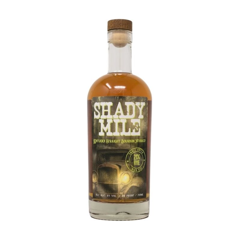 Shady Mile Kentucky Straight Bourbon Whiskey Small Batch Rye 21% 750 ml - Cork & Mash