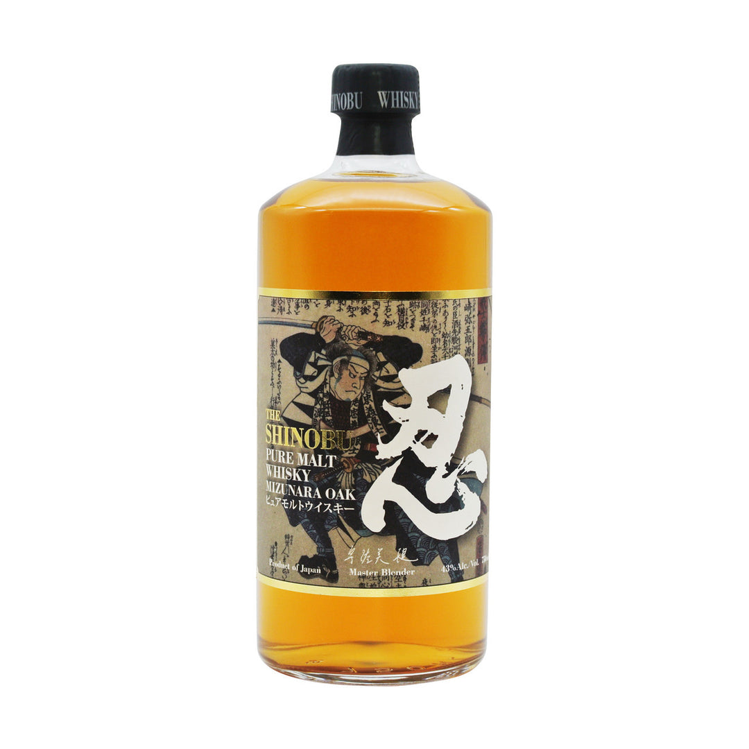 Shinobu Pure Malt Mizunara Oak 750 ml - Cork & Mash