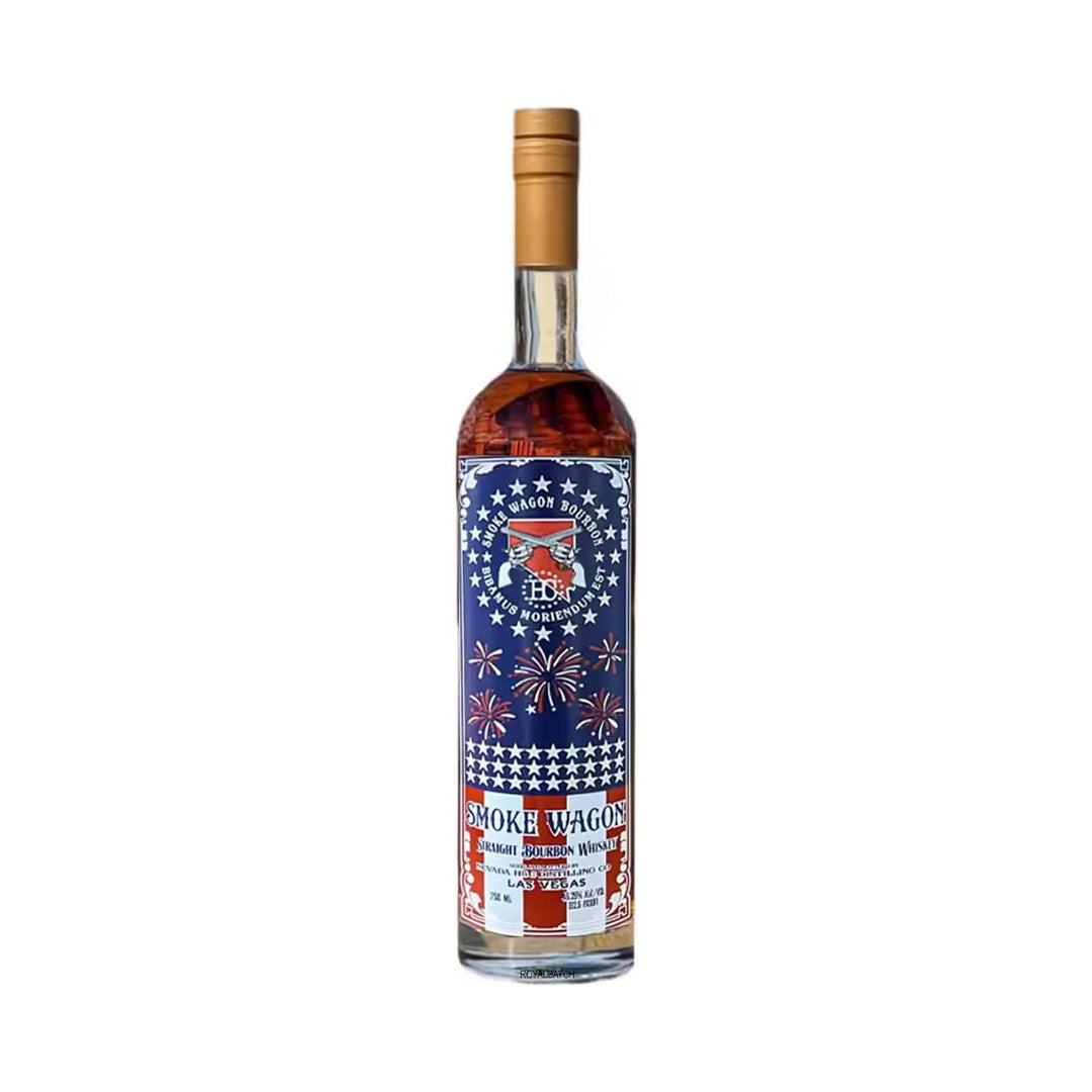 Smoke Wagon Straight Bourbon (4th of July Edition) 750 ml - Cork & Mash