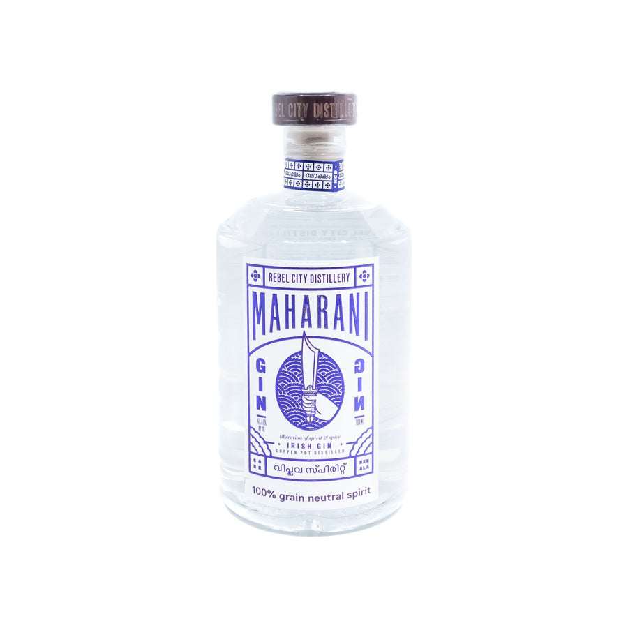 Rebel City Distillery Maharani Irish Gin 700ml - Cork & Mash