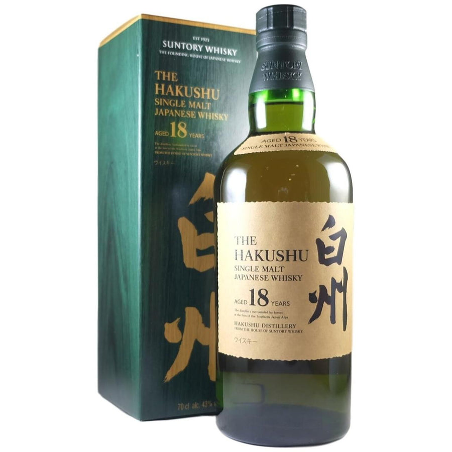 The Hakushu Single malt 18 years 750 ml - Cork & Mash