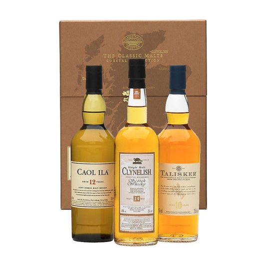 The Classic Malts Coastal Collection gold box 200 ml x3 - Cork & Mash