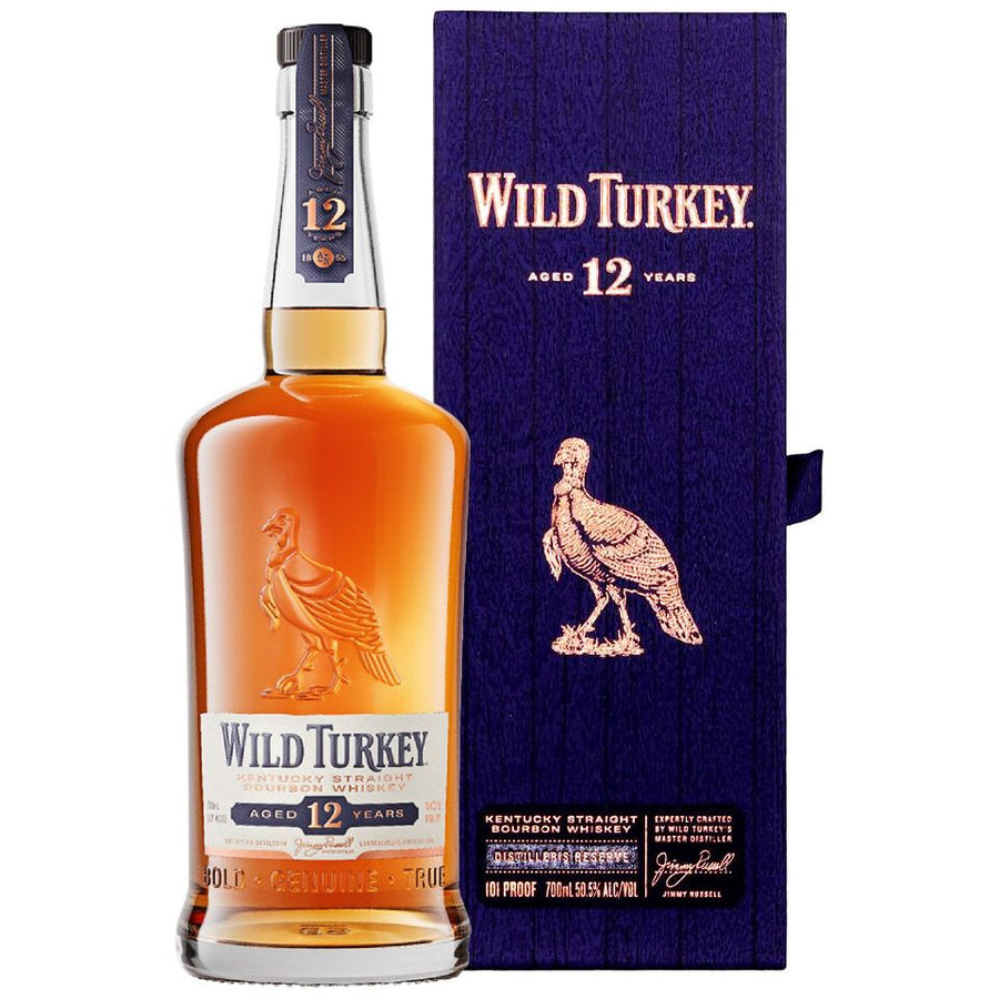 Wild Turkey Kentucky Straight Bourbon Distiller's Reserve Jimmy Russell 12 year 700ml - Cork & Mash