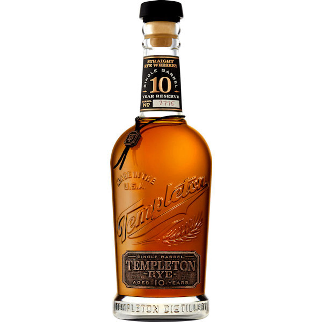 Templeton Single Barrel Rye 10 year 750 ml - Cork & Mash