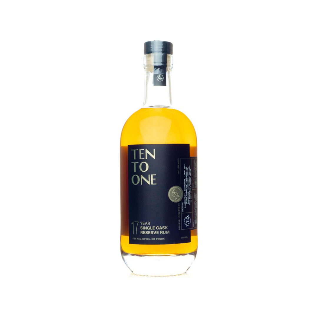 Ten To One Single Cask Reserve 17 year 750 ml - Cork & Mash