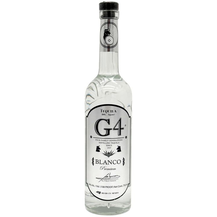 G4 Tequila Blanco 108 Proof 750ml - Cork & Mash